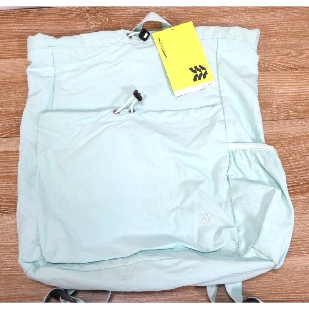 ALL IN MOTION 20L CINCH BACKPACK - MINT GREEN